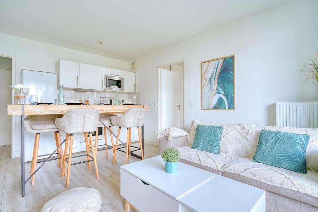 T2 Luxe Proche Paris Terrasse Parking Prive Daire Vitry-sur-Seine Dış mekan fotoğraf